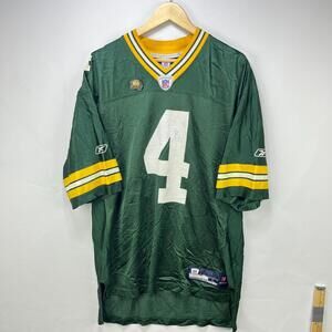 Vintage 90s Green Bay Packers Brett Favre NFL Jersey Large
